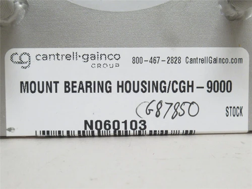 Cantrell N060103; Bearing Housing Mount; SS; CGH-9000