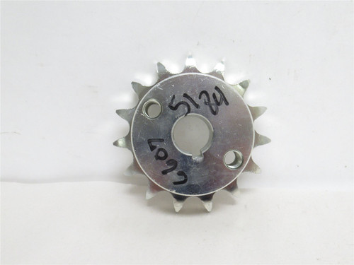 Cantrell 60B15-3/4; Sprocket #60; 15 Teeth; 3/4"ID; N060126