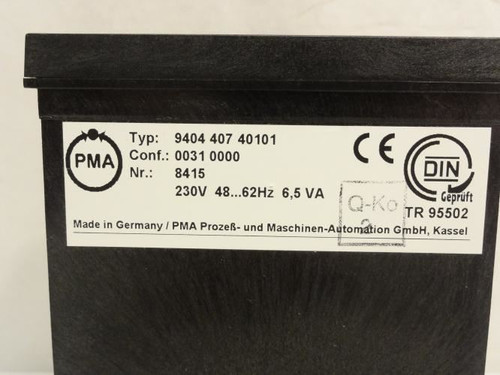 API Harowe 9404 407 40101; Temperature Controller 230V@48-62Hz
