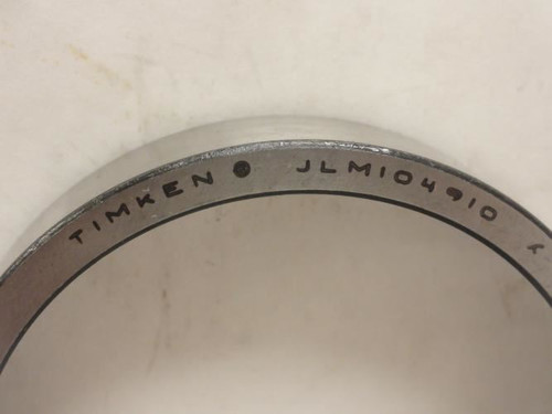 Timken JLM104910; Bearing Cups; 82mm OD x 17mm Wide