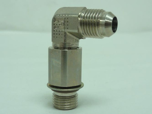 Parker 6 CC5OX-SS; Hydr SS Adaptor Elbow 90Deg 3/8 JIC~3/8 Boss