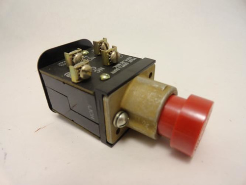 Allen-Bradley 800H-BK6A; Pushbutton Swith 600VAC