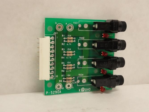 Ishida P-5290A; PCB Circuit Board; Fuse Holder LED Indicator
