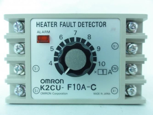 Omron K2CU-F10A-C; Heat Fault Detector; 100VAC; 12.5A