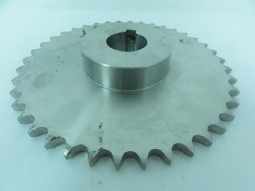 Tsubaki 50B40SS-1-7/16; Sprocket; # 50; 1-7/16"ID; 40Teeth