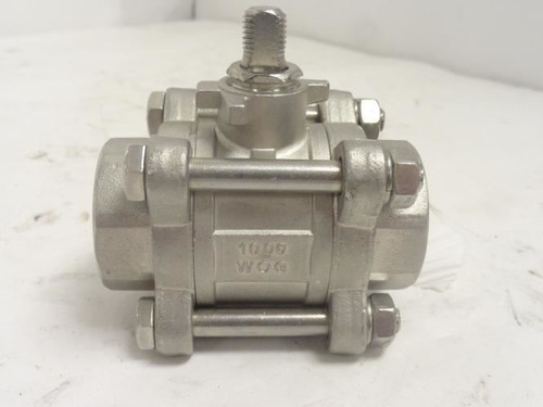 Industry-STD 3CFW5; Ball Valve; 1" Socket; 1000WOG; 316-SS