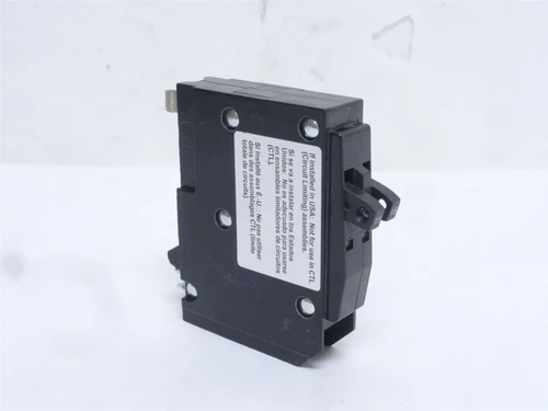 Square D QO1515; Tandom Circuit Breaker 15A/15A 1P 120/240VAC