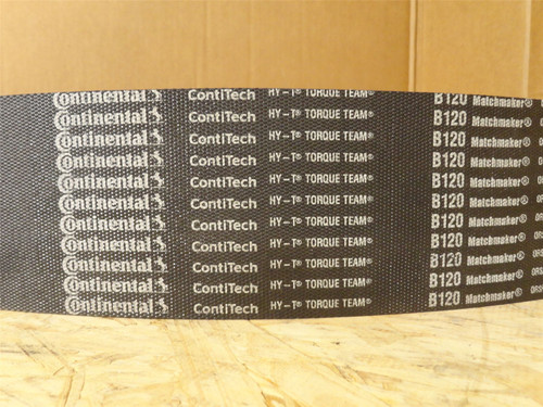Continental 5/B120; V-Belt; 5-Rib; 123" Long; 3-23/32" Width
