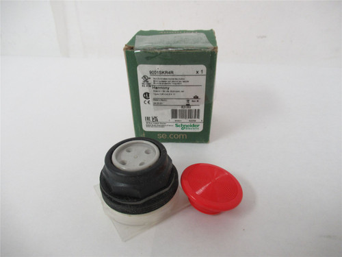Schneider 9001SKR4R; Switch Momentary 30mm Red