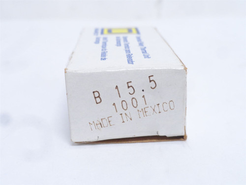 Square D B15.5; Thermal Overload Relay Unit; Ser: B