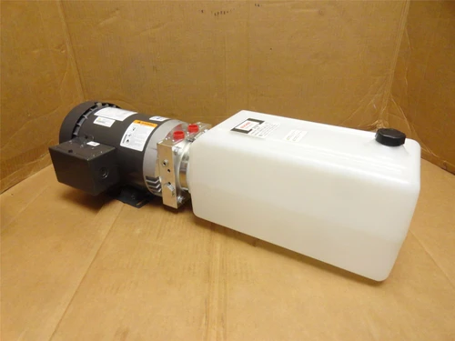 Bucher M-4504-0161; Hydraulic Power Unit 1.4GPM; 1000PSI; 1HP