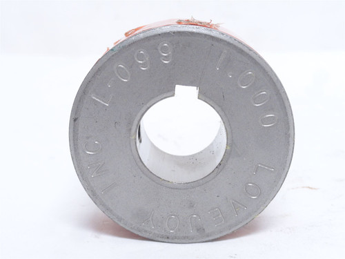 Lovejoy L-099x1; Jaw Coupler Hub; 1" ID x 2.54" Hub OD