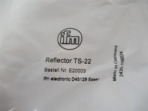 IFM E20003; Lot-2 Reflector Sensor