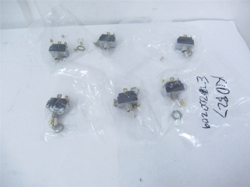 Eaton E10T215AS; Lot-6 Toggle Switch 15A 125VAC; 10A 250VAC