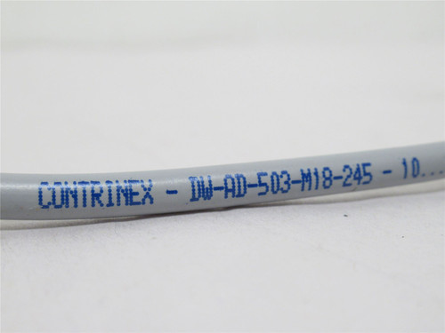 CONTRINEX  DW-AD-503-M18-245-10; Prox Sensor; Long Range; PNP
