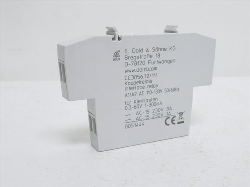 Dold CC3056; Interface Relay; 5A; 24VAC/DC