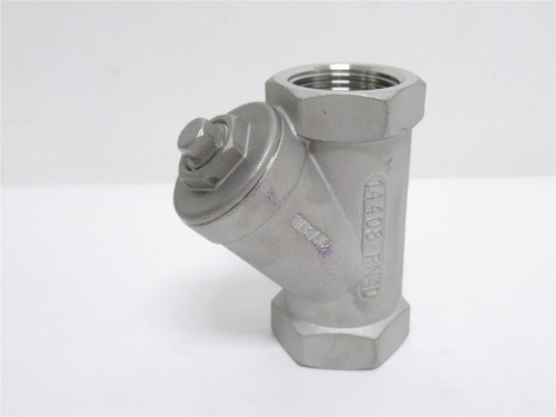 Industry-Std 20XM20; Wye Strainer; SS; 1NPT
