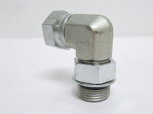 Parker 221984; Pipe Swivel 90Deg; 5/8 BOSS x 1/2NPT Swivel