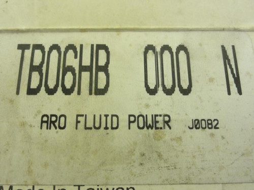 ARO TB06HB-000-N; Pilot Valve; 2-Way; 10-150 PSI; 3/4" NPT