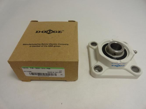 Dodge 136725; Flange-Mount Bearing; 3/4"ID; F4B-SCEZ-012-PSS
