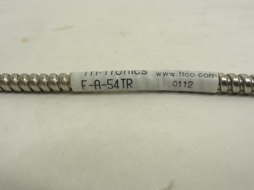 Tri-Tronics F-A-54TR; Fiber Optic Light Guide; RA Tip; SS