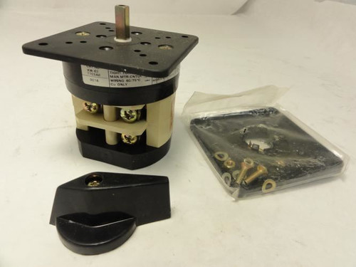 Electroswitch KW-6311033A8; Cam Rotary Switch; 63A; 600VAC; 3-ph