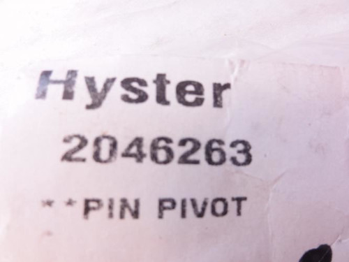 Hyster 2046263; Pivot Pin; 6-5/8" Length