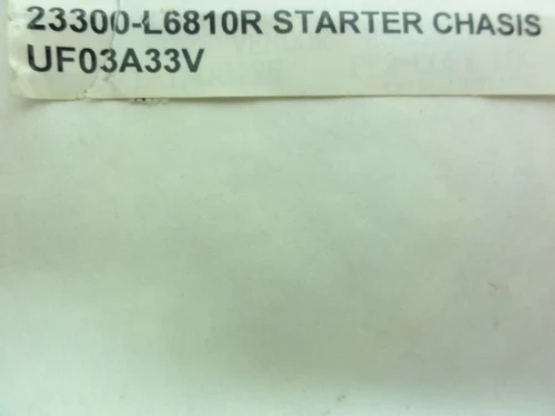 LSA 23300-L6810R; Starter Motor