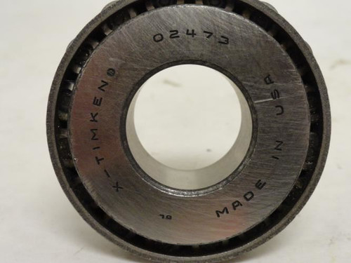 Timken 02473_; Tapered Roller Bearing Cone; 1"ID; 0.875" Width