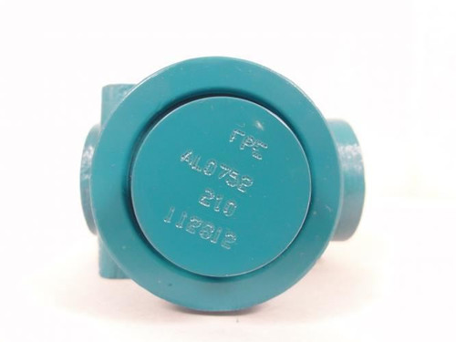 Fluid Power Energy AL0752-210; Aluminum 3-Way Thermostatic Valve 1/2"NPT