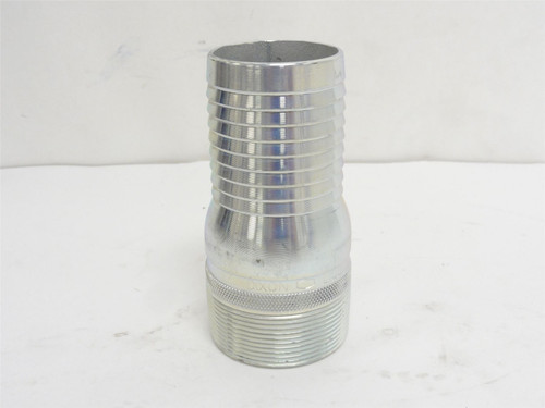 Dixon STC25; Pipe Nipple W/Knurled Wrench Grip; 2NPT x 2" Barb