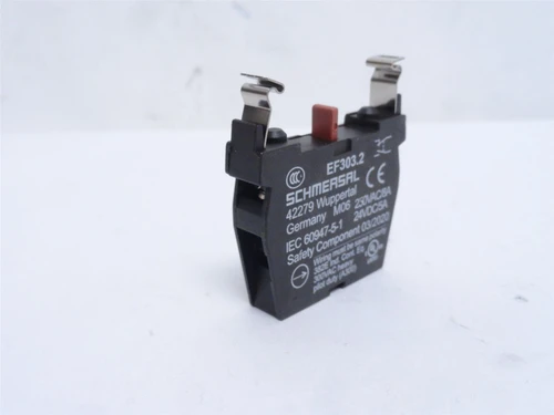 Schmersal EF303.2; Aux Contact Block; 250VAC/8A; 24VDC/5A