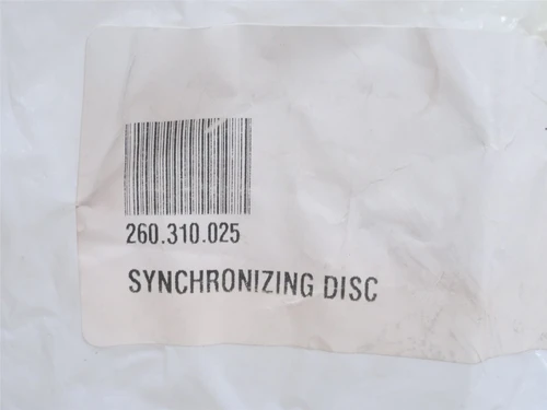 Vemag 260.310.025; Synchronizing Disk 20mmID x 30mm Belt Width