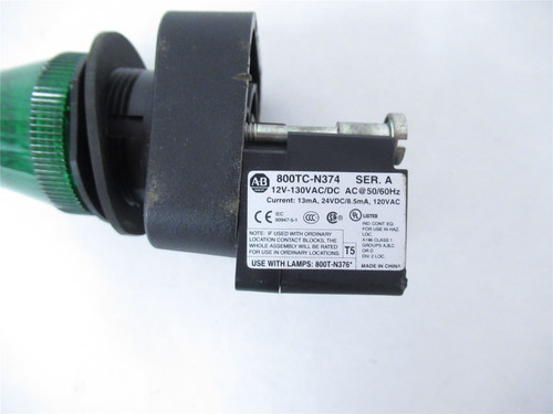 Allen-Bradley 800TC-N374; LED Switch Module 30 mm