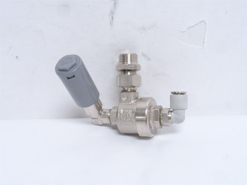 Multivac 105989642; Port Valve Lift Cylinder Assy; SS; 5/16"