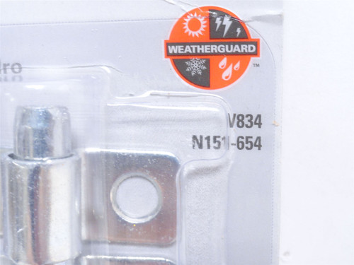 National Hardware N151-654; Barrel Bolt; Zinc Plate; Size: 4"