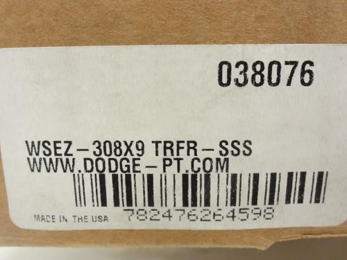Dodge 38076; Mounted Bearing Takeup Frame; SS