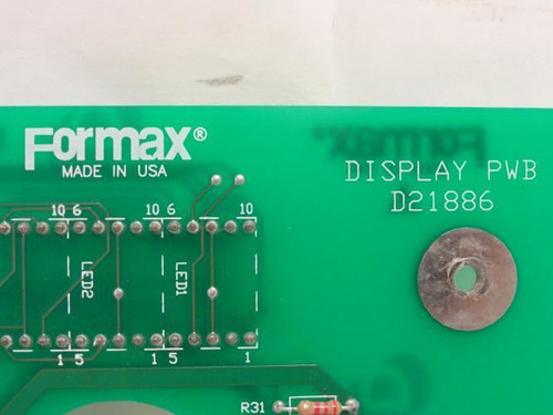 Formax D21886; Display Board