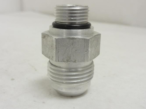 Parker 12-8 F5OX; Hdraulic Adaptor 3/4 JIC to 1/2 Boss