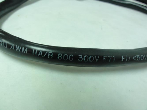 3M 3759/36; Round Jacketed Flat Cable; 0.5" OD; 3.5Ft L