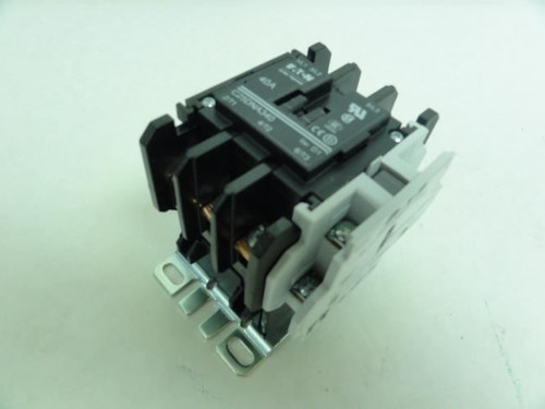 Eaton C25DNA340AC; Contactor; 40A; 600VAC; 3P; Coil: 120VAC