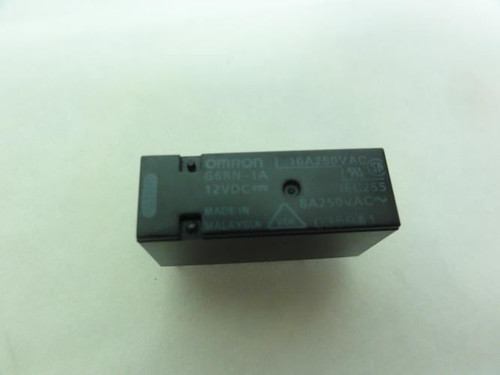 Omron G6RN-1A-DC12; Lot-5 Relays; 8A; 250VAC; Coil: 12VDC