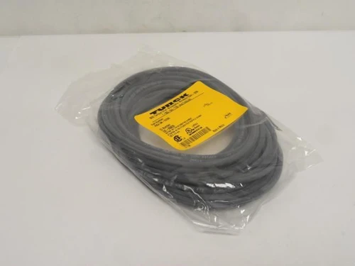 Turck PKGV-3M-10/S90; Cordset U2-05826; 125VAC; 4 Amps