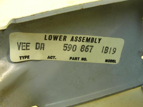 Powers 590-867; Temperature Regulator Lower Assembly