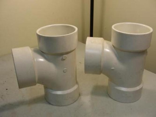 Nibco 4811; LOT-2; PVC Sanitary Tee; 3" Nominal Size