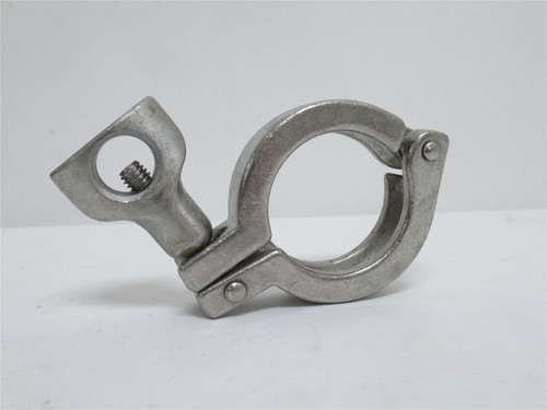 MFG- 13MHHM100-150; Lot-10 Single Pin Clamps; 1-1.5"; SS; Mixed MFG