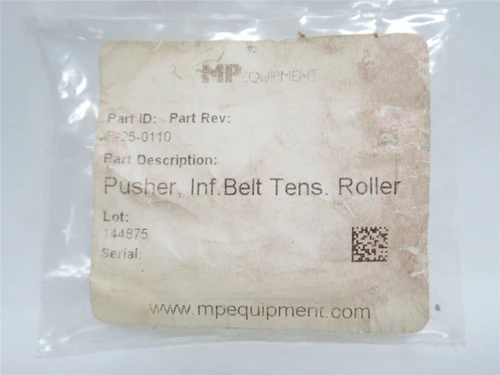MP Equipment P-25-0110; Tension Belt Roller Pusher; SS