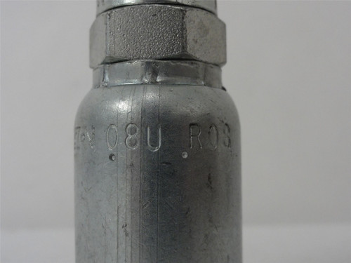 Eaton 08U-R08; Hose Fitting; 1/2" Hose x 1/2" JIC