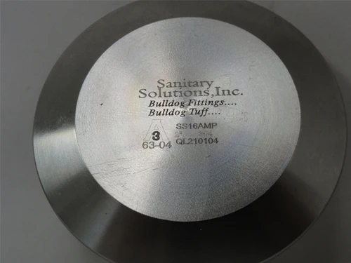 Sanitary Solutions SS16AMP-2-304; End Cap; 2" Size; QL210104