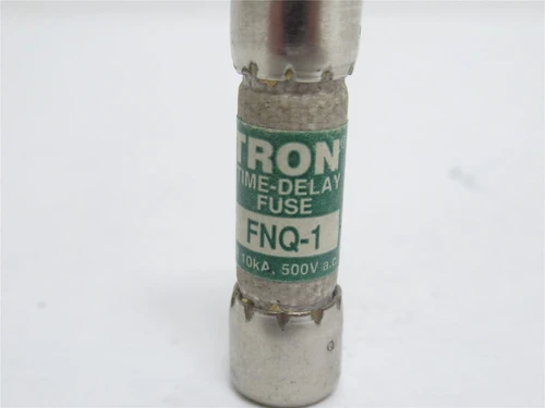 Tron FNQ-1; Time Delay Fuse; 1A; 500VAC; Dual Element